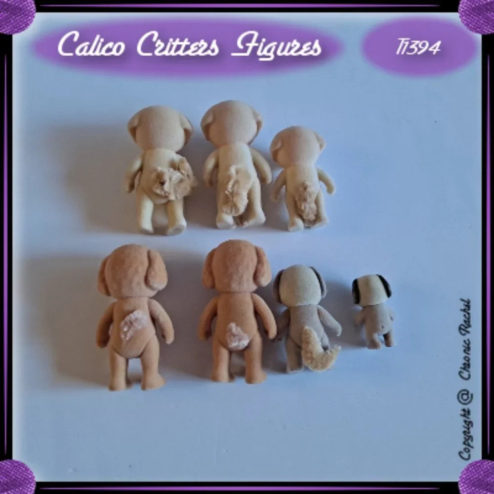 7-Pack Mixed Dog Figures
